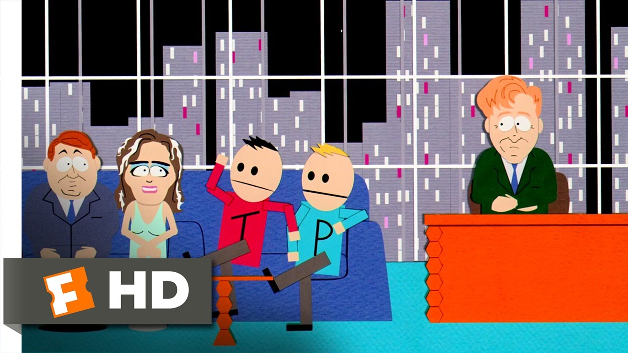 Terrance and Phillip on Conan - South Park: Bigger Longer & Uncut (4/9) Movie CLIP (1999) HD