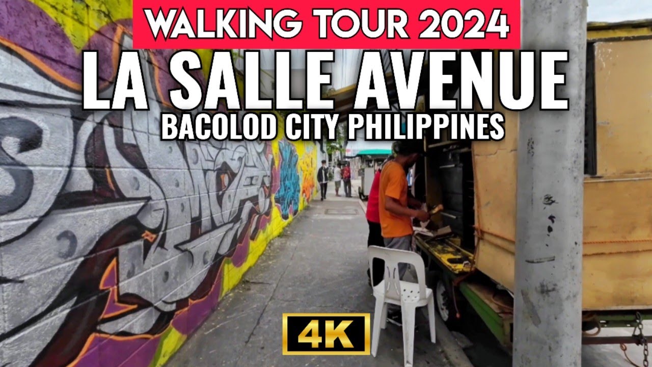 LA SALLE AVENUE, Bacolod City 4K | PHILIPPINES #walkingtour