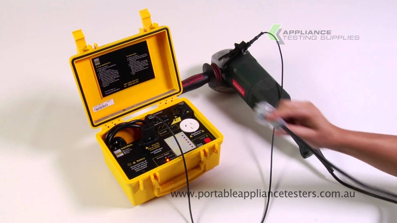 Aegis Patrol Pro Portable Appliance Tester