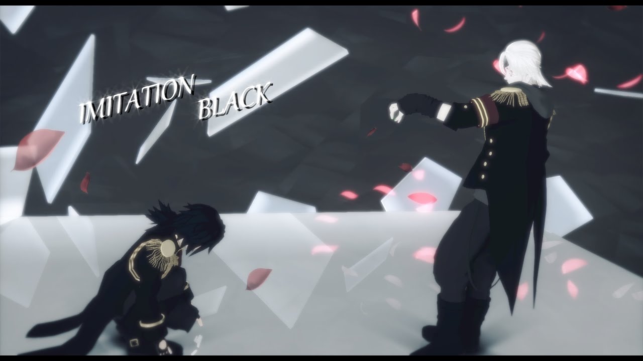 【鬼滅のMMD】IMITATION BLACK【天元/義勇】【1080p】※非公式お着換え(無帽)