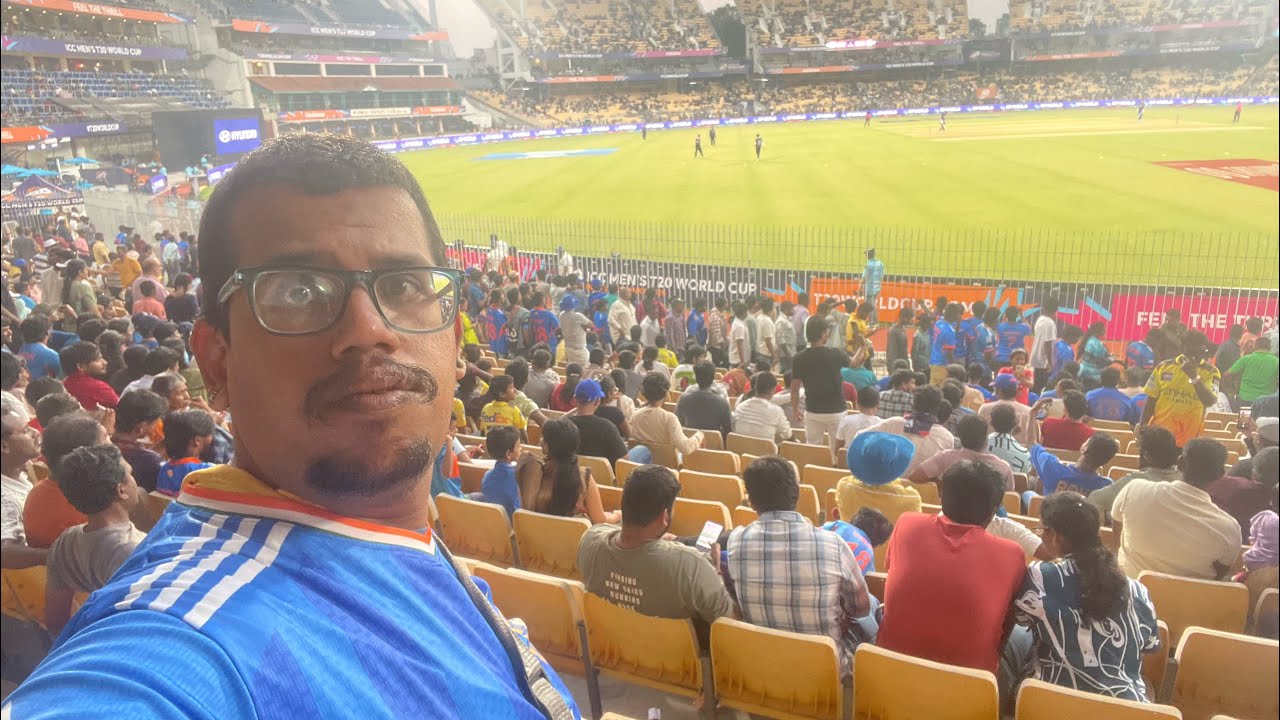 Chepauk stadium vlog II #machidambaramstadium II#t20worldcup 