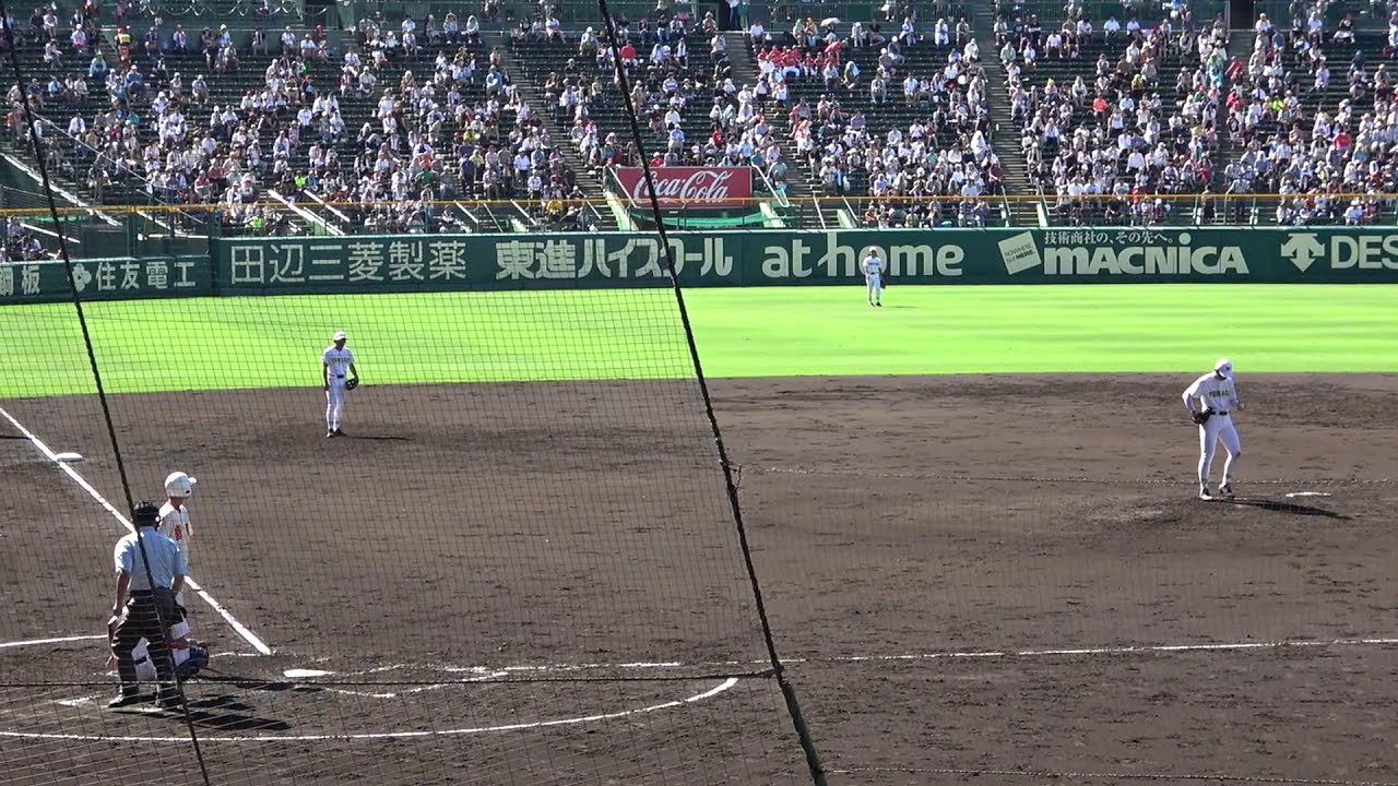 米子東　森下君（現・慶応大学）3年夏