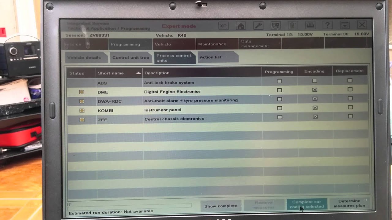 BMW motorrad k1300s ista diagnostics