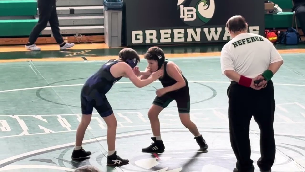 Green wave vs bulldogs  green wave for the win  02/14/2026 win by pin 