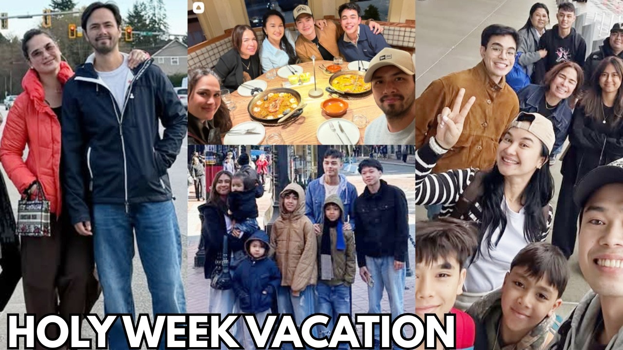Kristine Hermosa & Oyo Sotto Family Holly Week Vacation sa Canada at USA