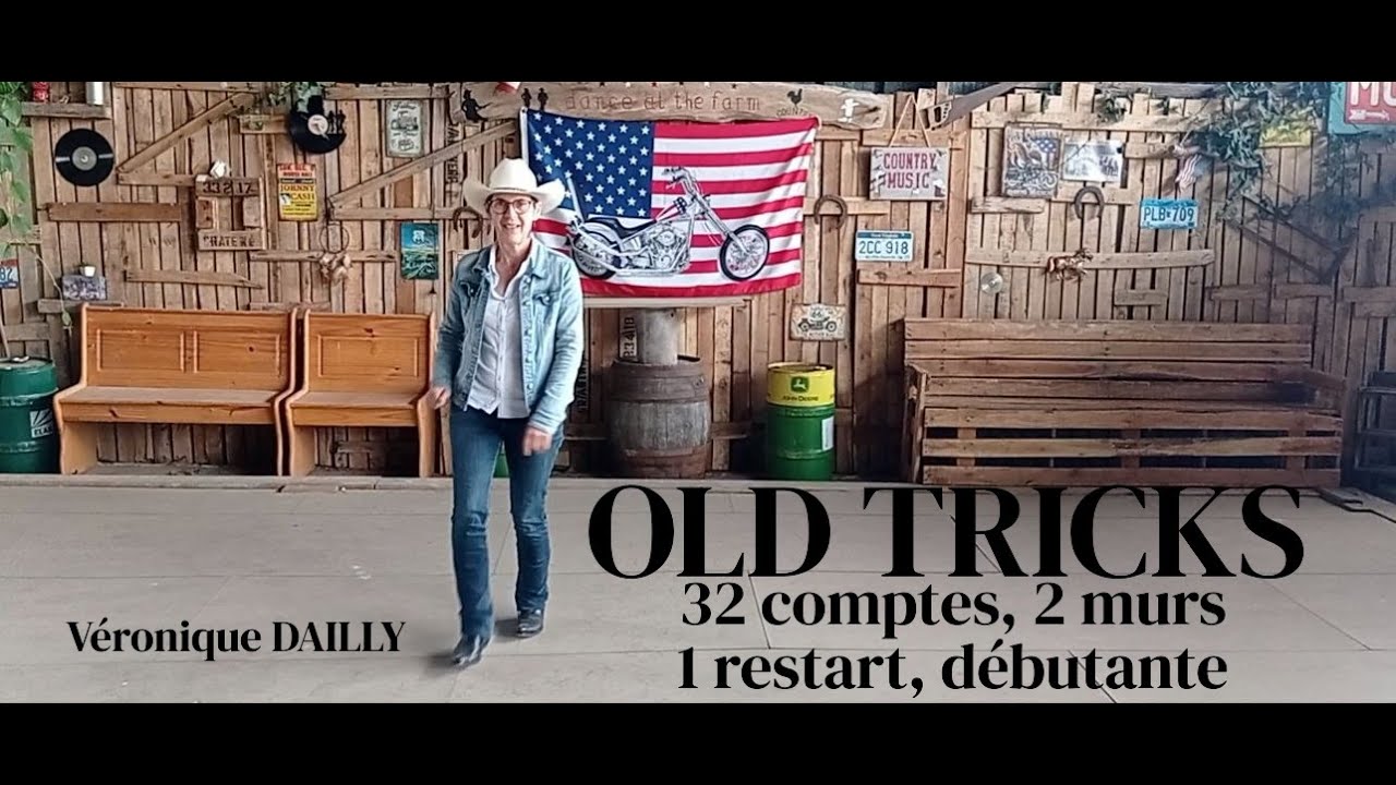 OLD TRICKS, line dance country, Véronique DAILLY