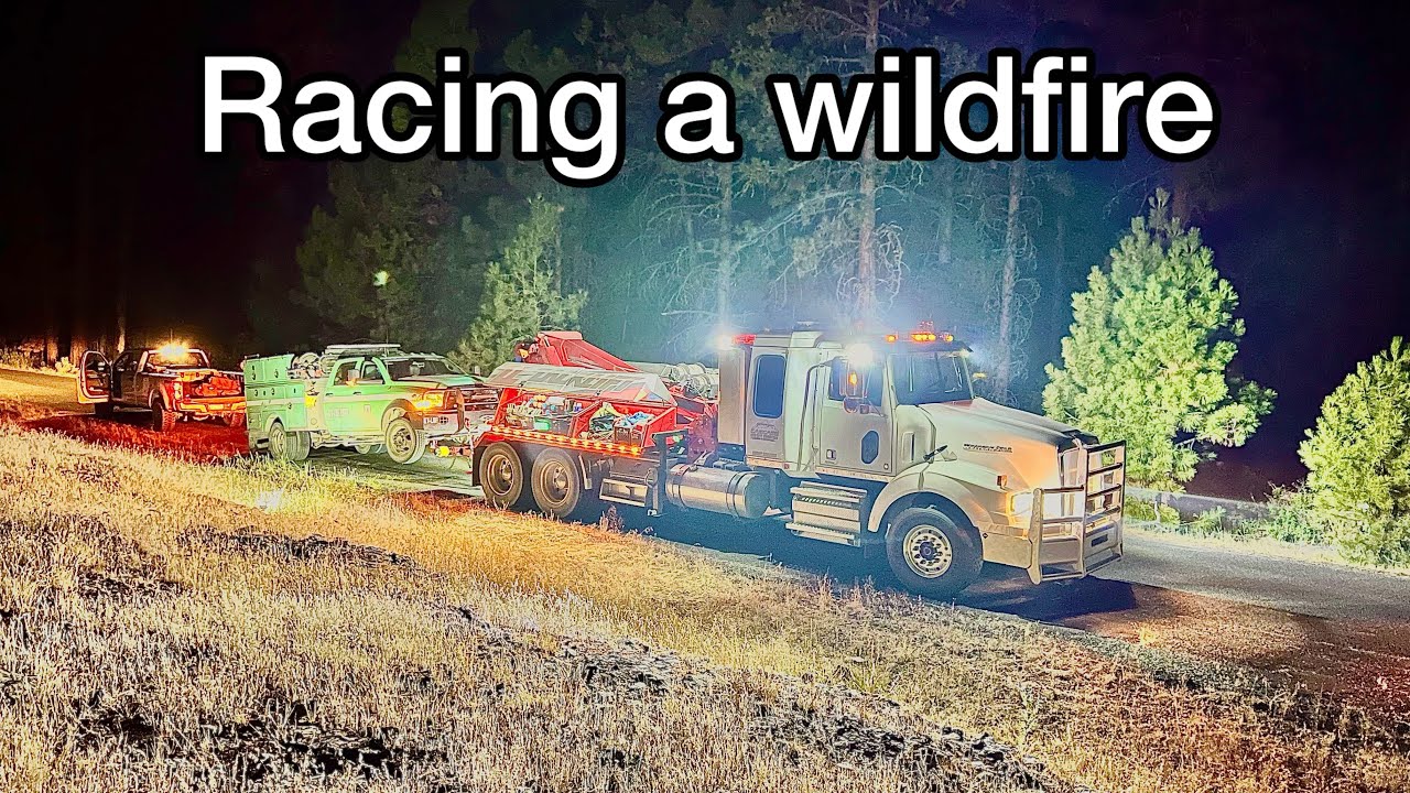 Wildland Fire Fighters Broke Down On The Mountain.  We Need To Get Them Out!