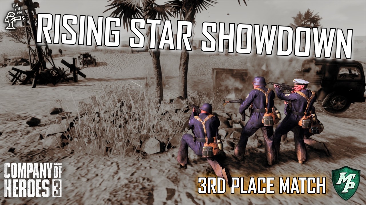 Next Generation Talent | MetaPlays 1V1 Rising Stars CoH3 Tournament | JBQUIB vs Darth Meowlius