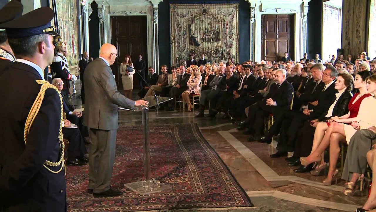 Al Quirinale la cerimonia per i Premi 