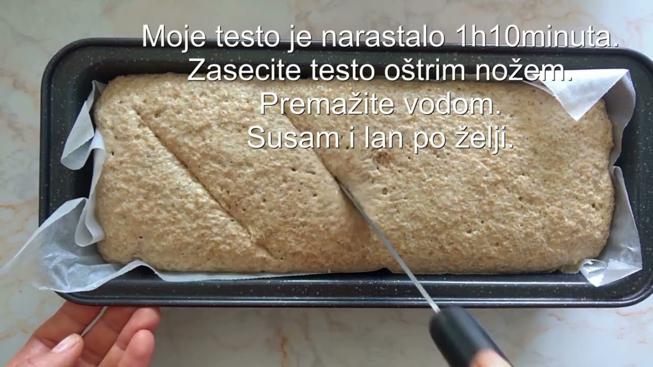 Integralni hleb bez me&scaron;enja/Brzo i ukusno