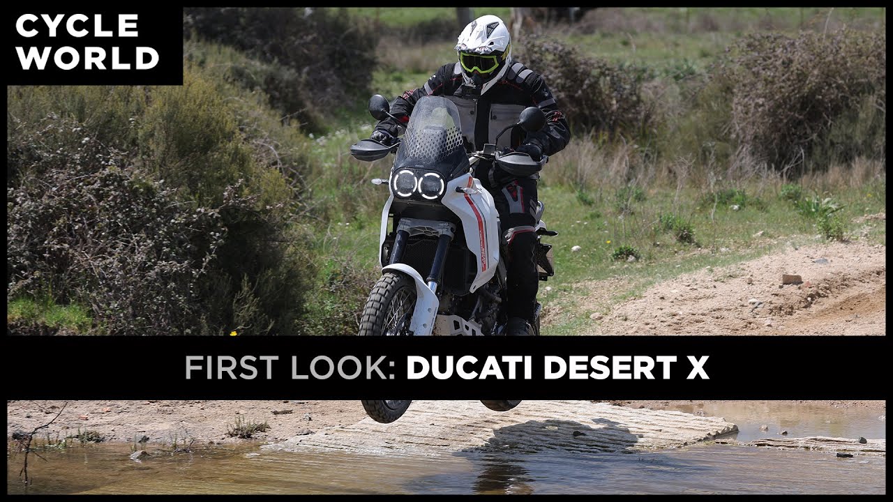 2022 Ducati DesertX First Look - The Italian Dirt Bike?