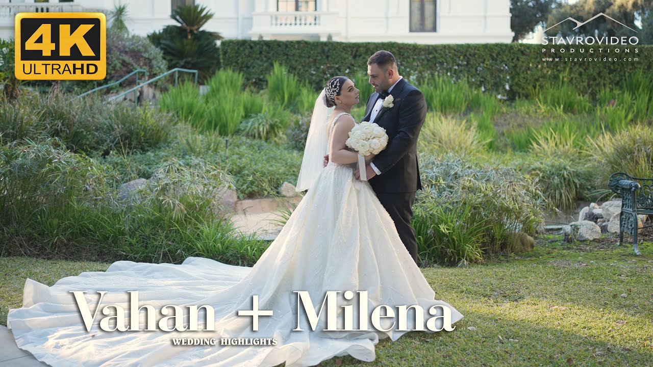 Vahan + Milena's Wedding 4K UHD Highlights at Renaissance hall st Marys Church and Museum of History