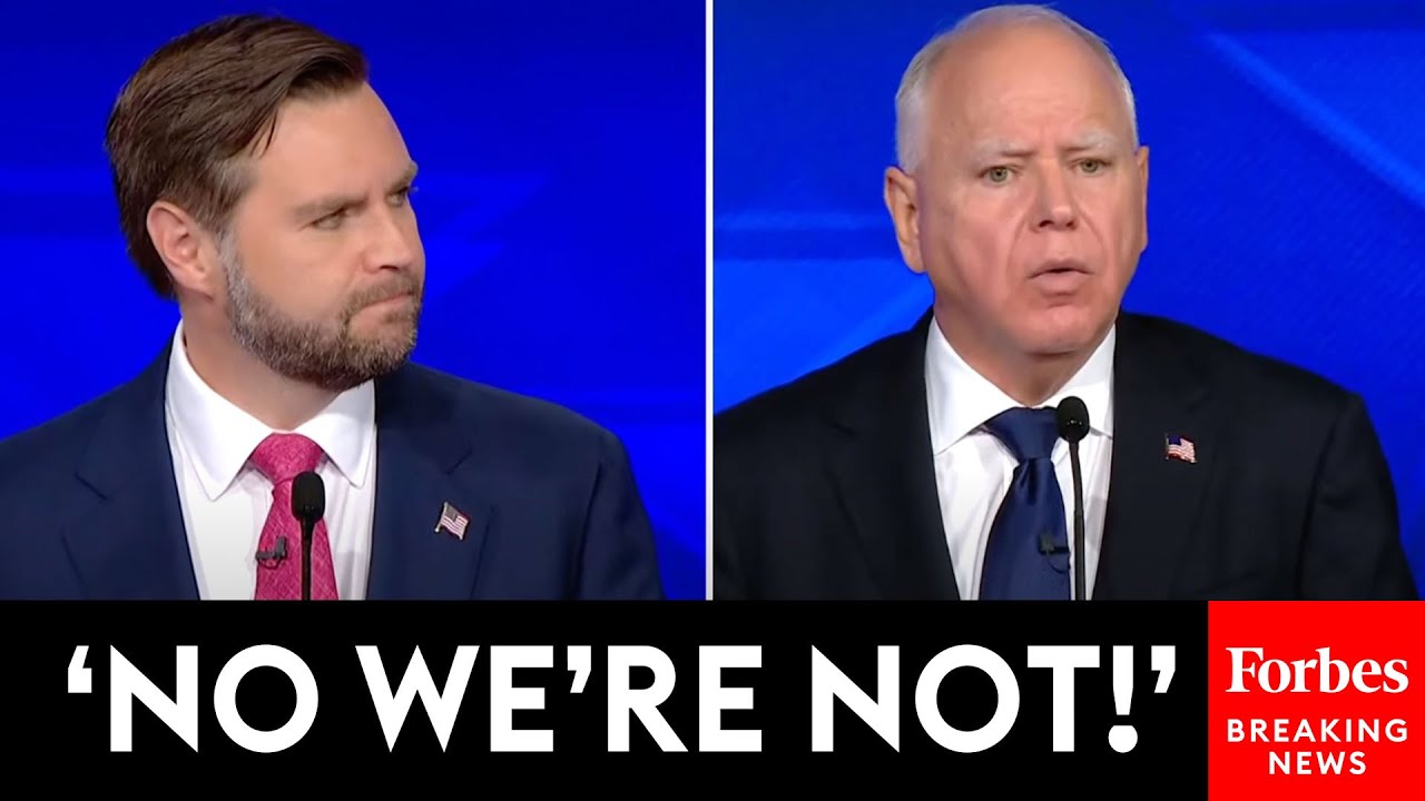 JD Vance And Tim Walz Spar Over Abortion Policy | VP Debate