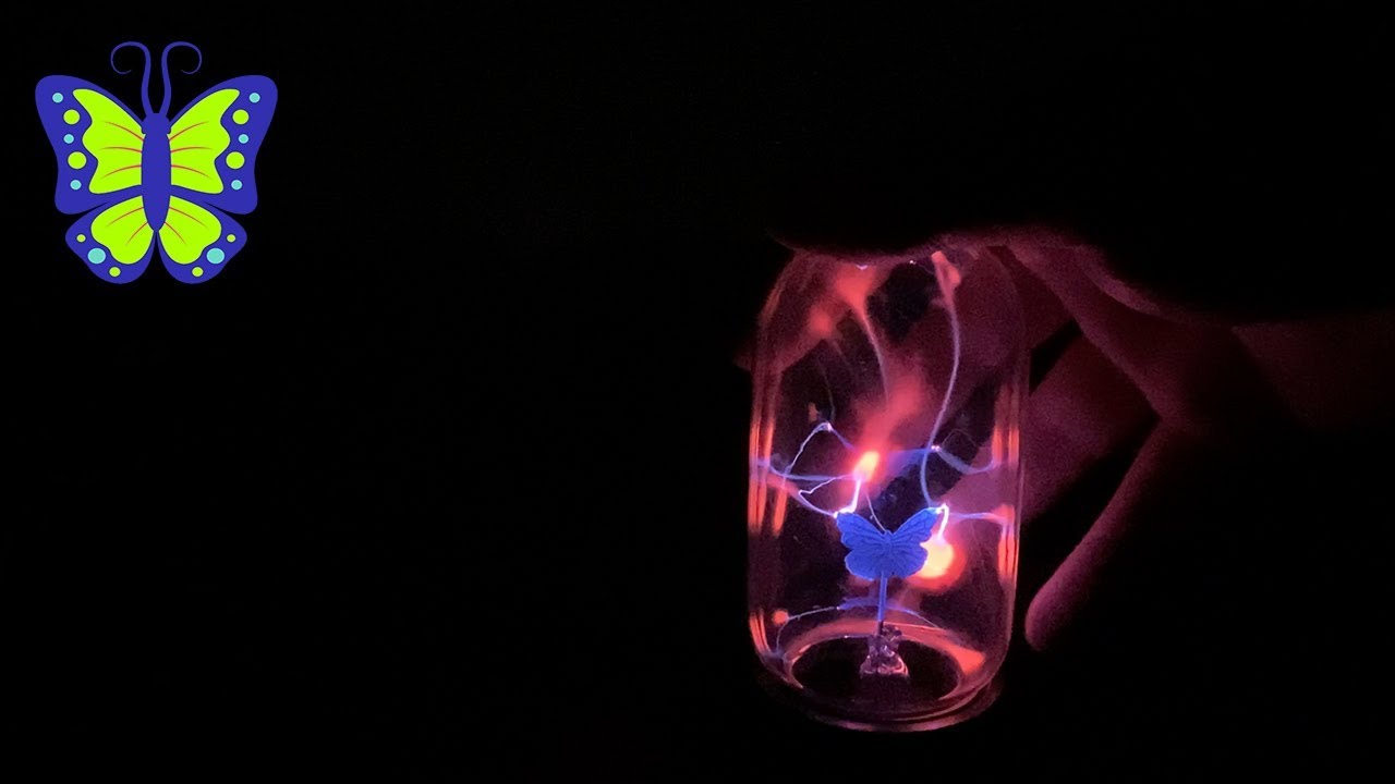 USB powered Butterfly Plasma Lamp ⚡ Gadgetify