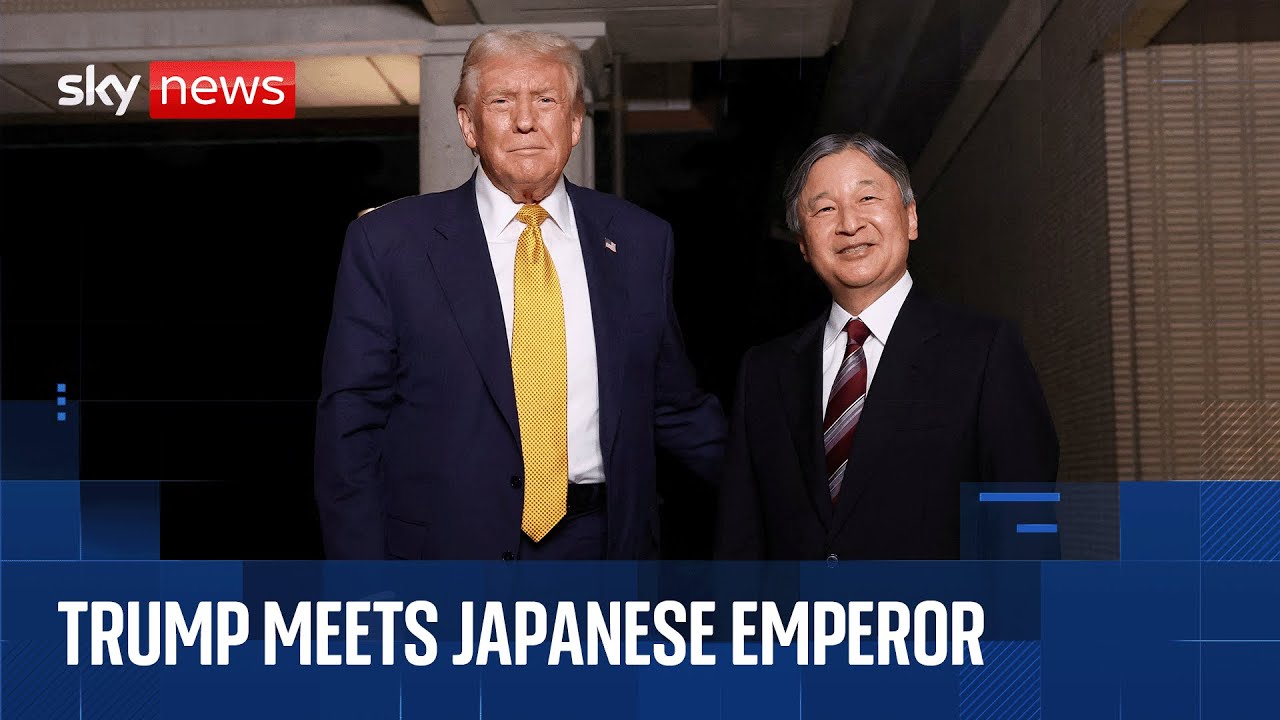 Trump meets with Japanese Emperor Naruhito