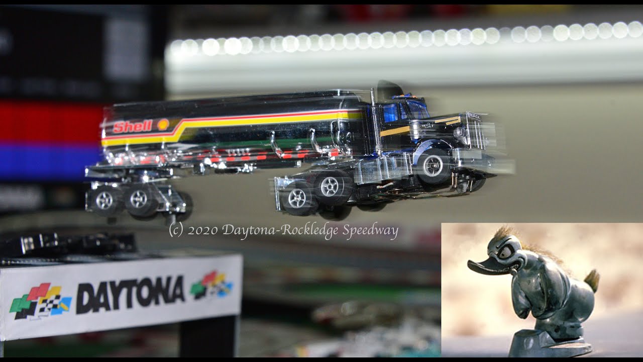 Convoy at Daytona -- Slot Car Movie with Kris Kristofferson!