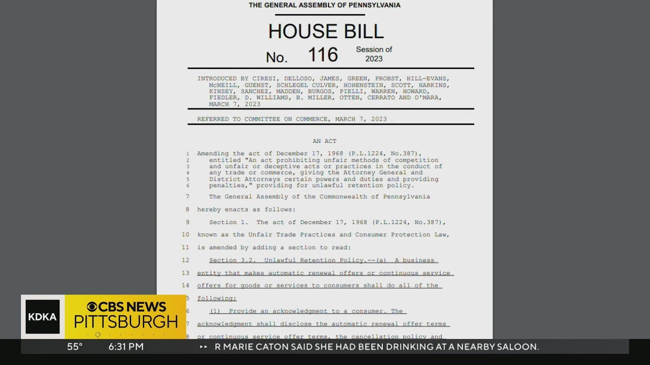Some subscriptions are hard to cancel. A lawmaker wants to change that