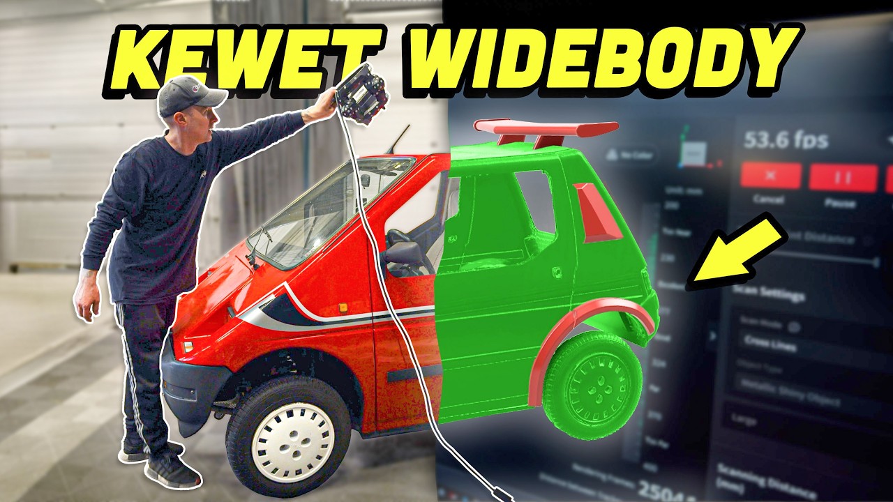 Making a Body kit for THE Ugliest Car: The Kewet!