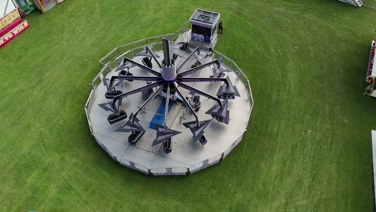 Ayr Scottish Airshow Funfair 2025 presented by Byron McIndoe on the Low Green 