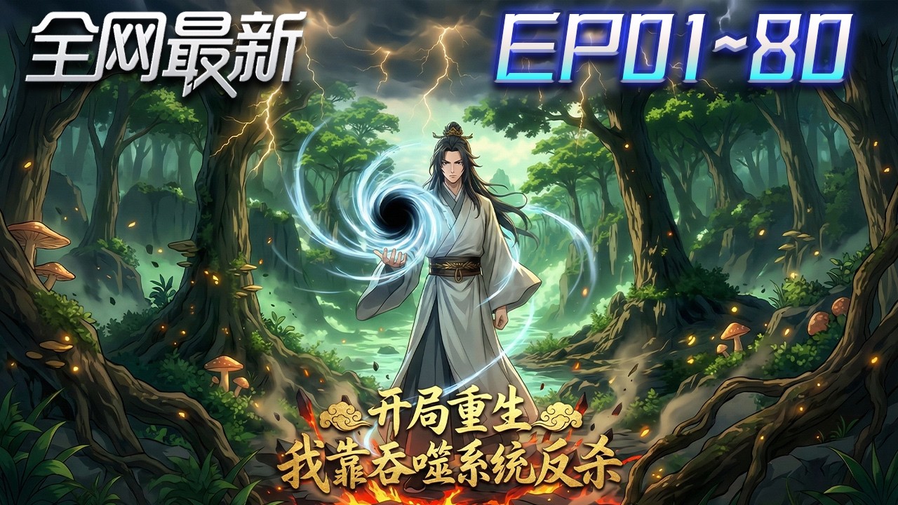 ⚡【首播漫剧】《开局重生我靠吞噬系统反杀》💥第1~80集：從被踩到反殺登頂，他一路吞噬仇恨與命運，只為踏碎神境之門！ 