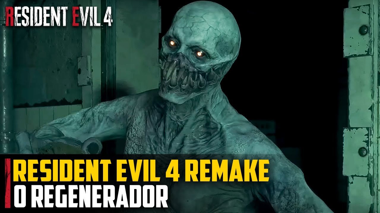 Resident Evil 4 Remake - O REGENERADOR, bicho medonho