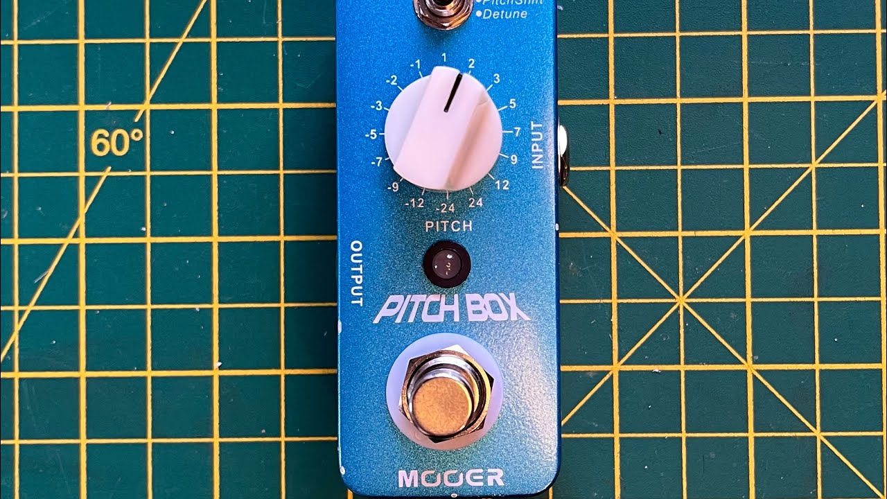 Mooer Pitchbox Dismantled