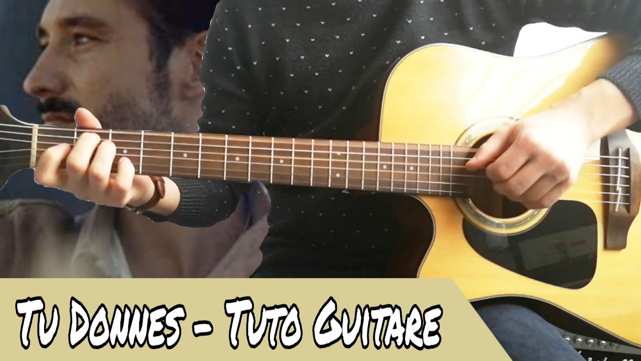 Tu Donnes - Jérémy Frerot | Tutoriel Guitare (Tablature)