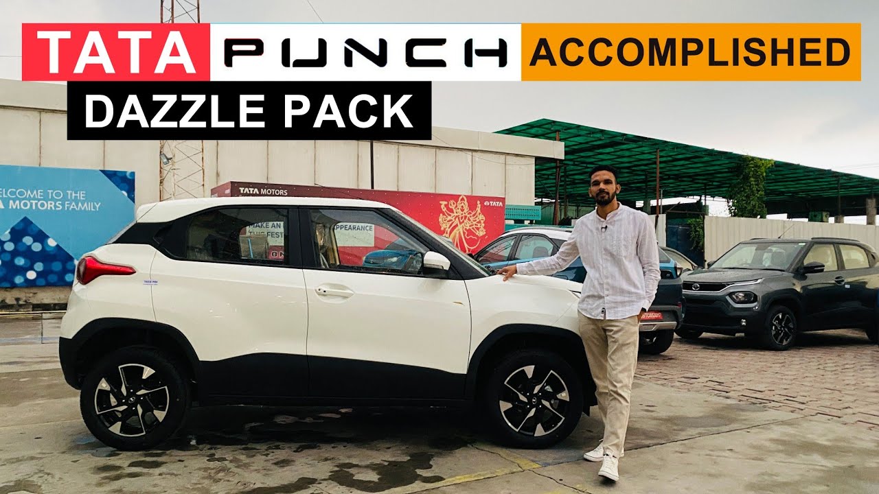 2021 Tata Punch Accomplished with Dazzle Pack Detailed Walkaround | Punch Dazzle Pack | Carquest