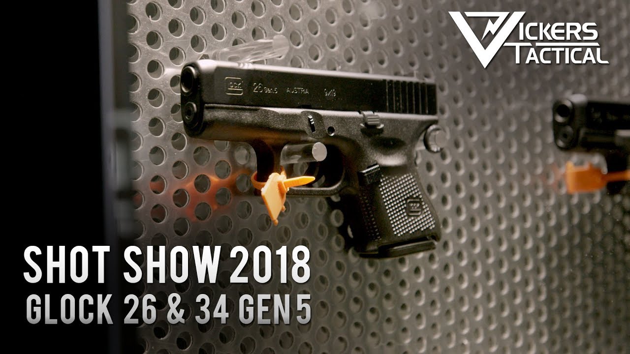 Shot Show 2018 - Glock 26 & 34 Gen 5