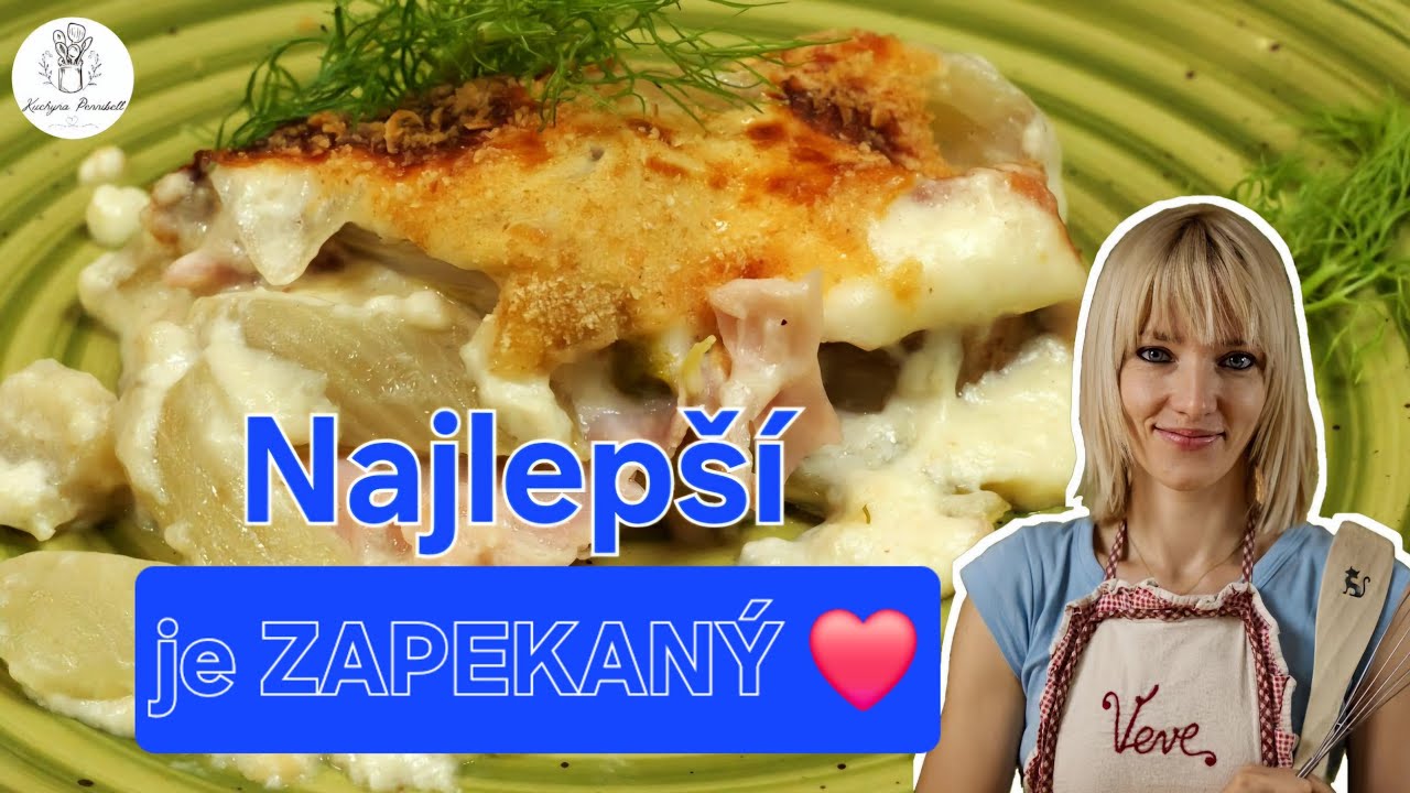 FENIKEL , ktorý si zamilujete! Chrumkavý s domácim bešamelom :)