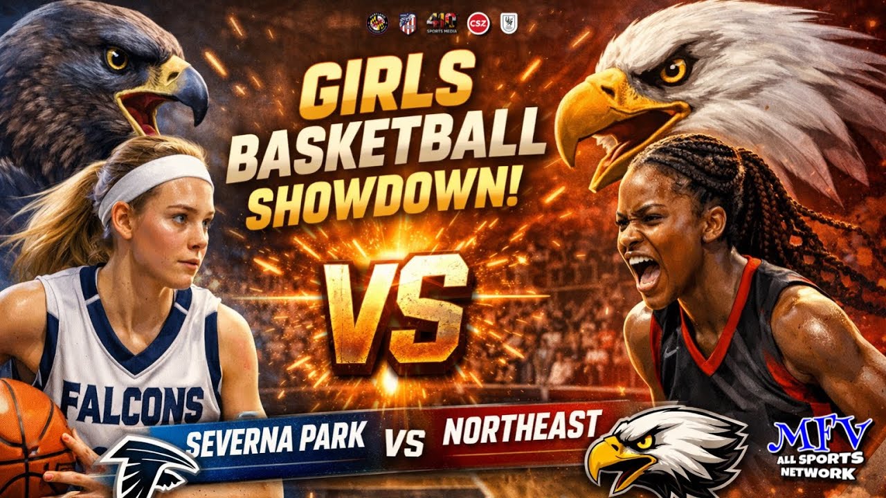 BATTLE OF THE BIRDS Severna Park Falcons vs Northeast Eagles | Varsity Girls Basketball