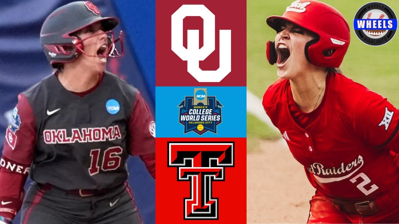 №2 Оклахома против №12 Техас Тек (ПОТРЯСАЮЩЕ!) | Полуфинал WCWS | Лучшие моменты студенческого со...
