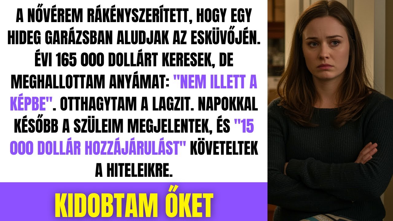 Családom A Garázsban Aludt Velem A Húgom Esküvőjén; Ezért Elmentem És Ők...