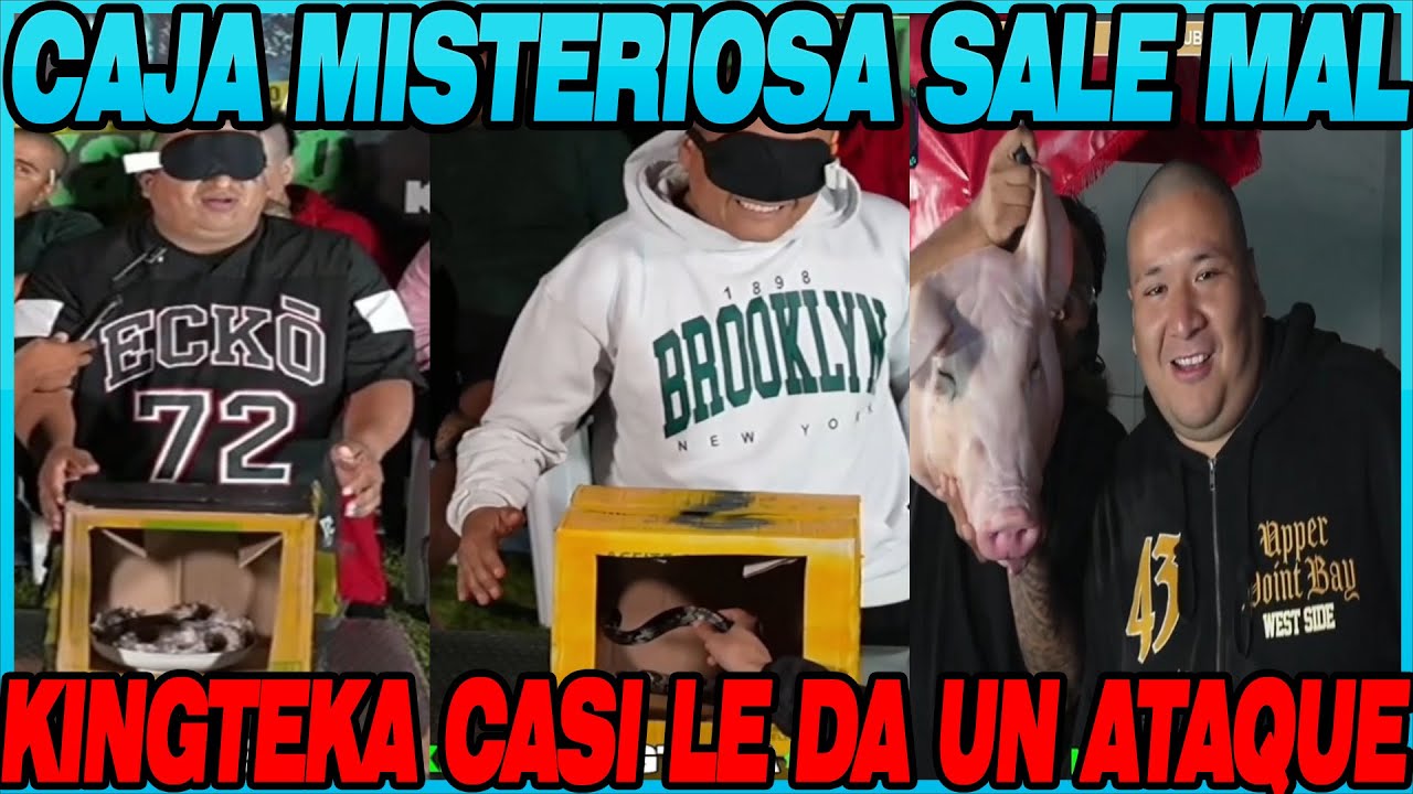 🔥🎁😱 ¡CAJA MISTERIOSA SALE MAL! 😳 KINGTEKA CASI LE DA UN ATAQUE 🤣🔥