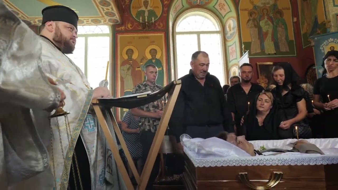Чин похорону священниками ПЦУ загиблого Героя Гуйвана Максима Олексійовича с. Ленківці