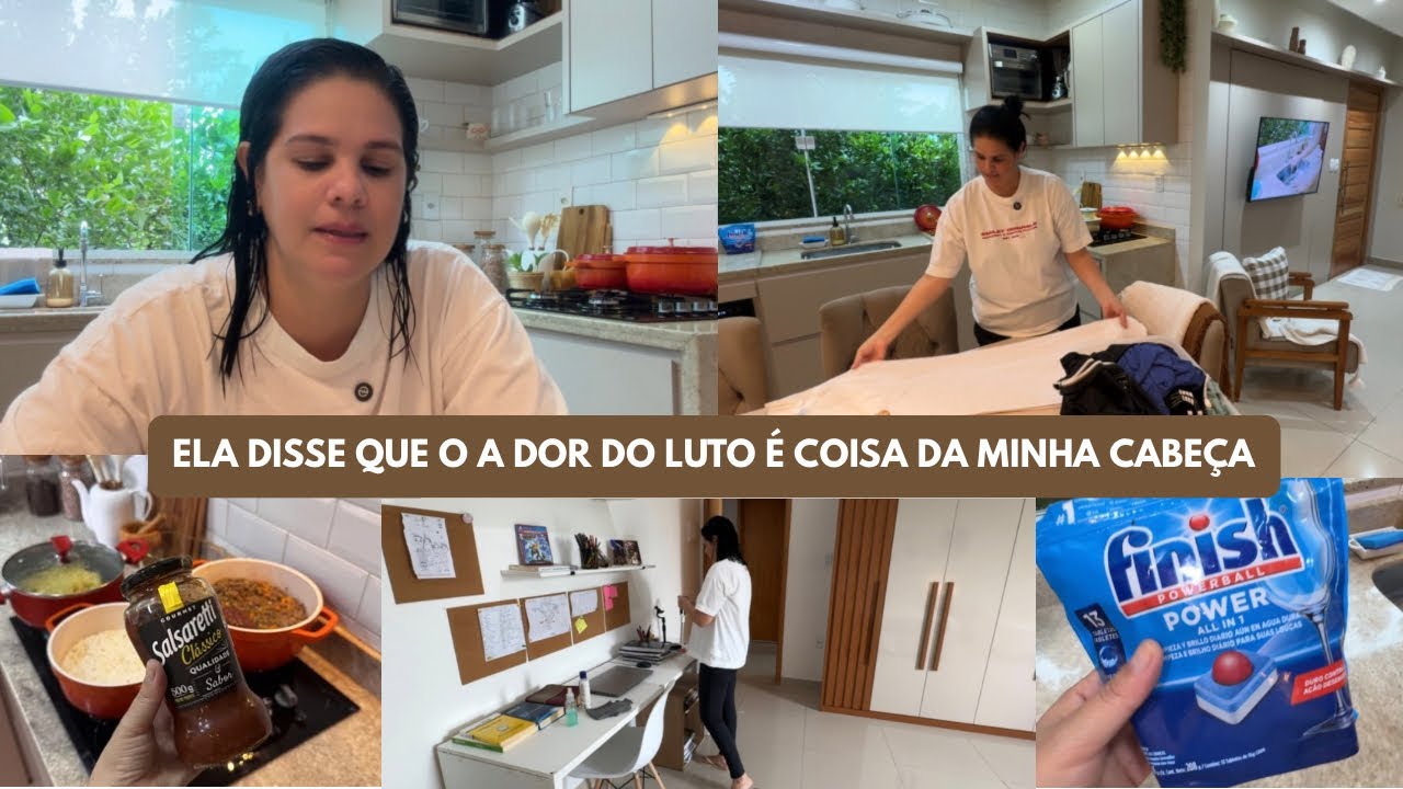 🔥DESABAFO 🥹/ Manutenção no quarto dos meninos + almoço fresquinho… ✨🤎