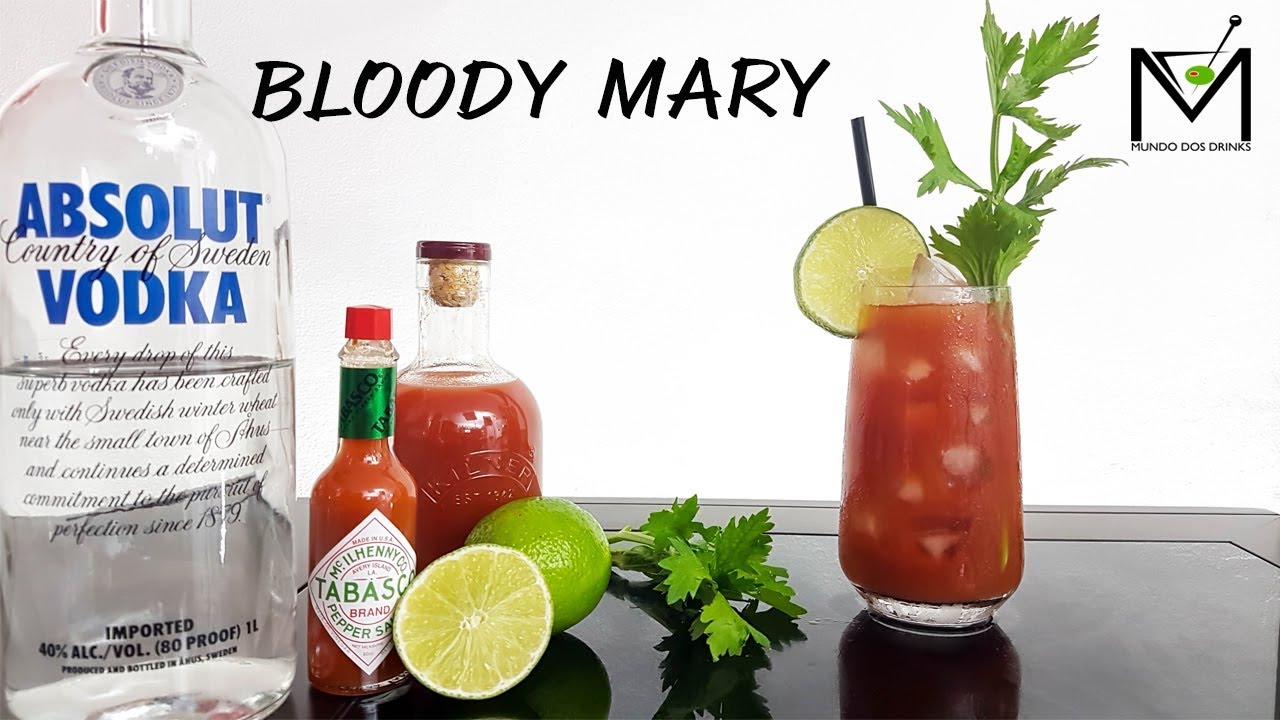 COMO FAZER BLOODY MARY