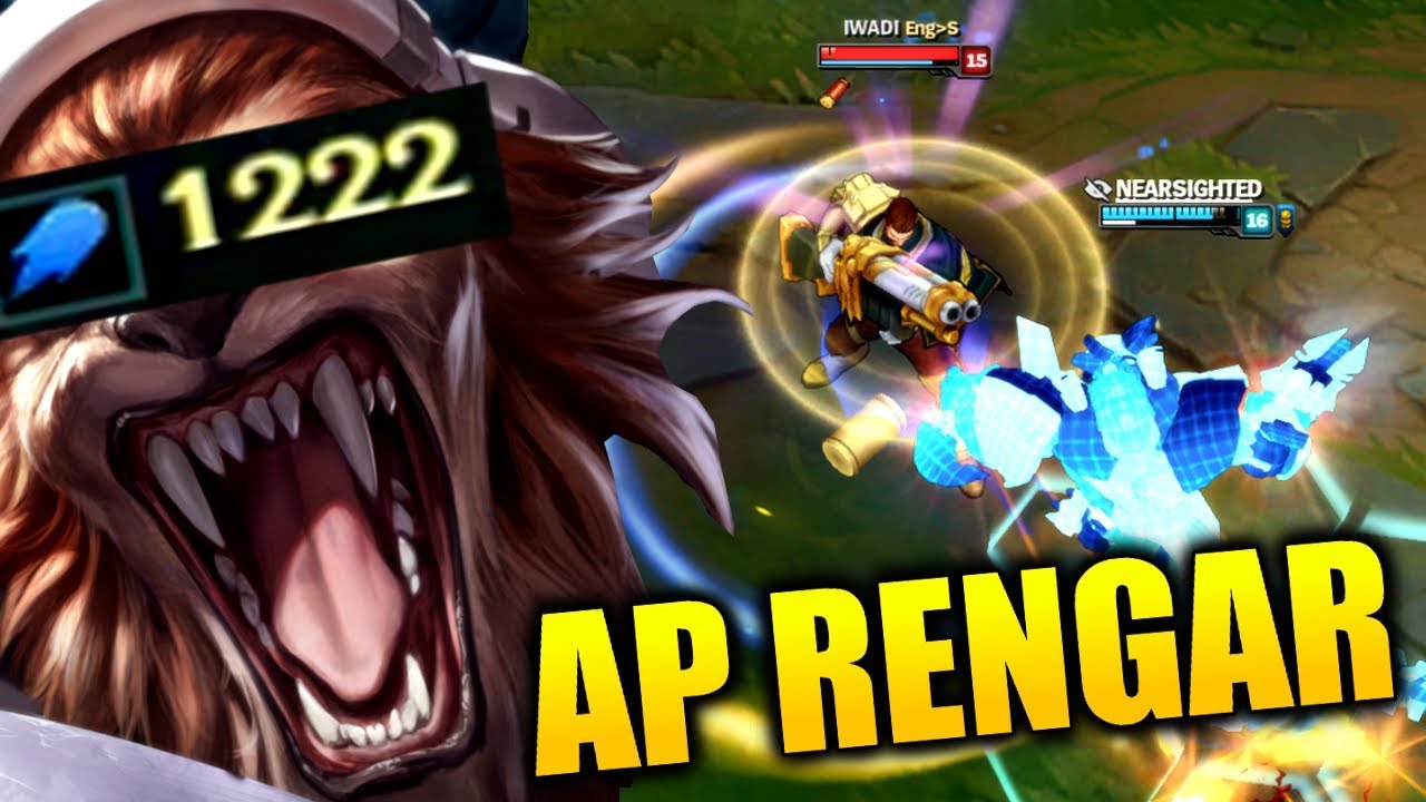 AP RENGAR NIBY TAKI SŁABY ALE JAK MA 1200 AP TO JEDNAK FAJNY ZIOMEK