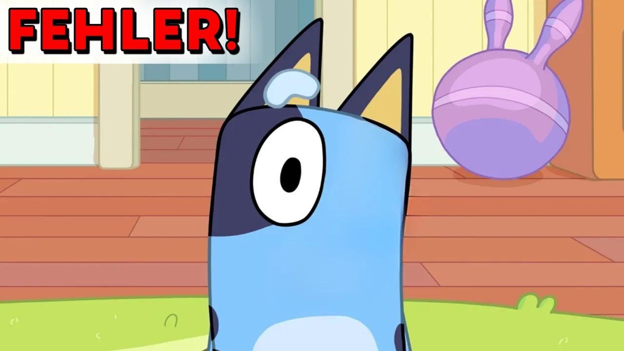Die lustigsten Fehler, die du in Bluey-Folgen übersehen hast