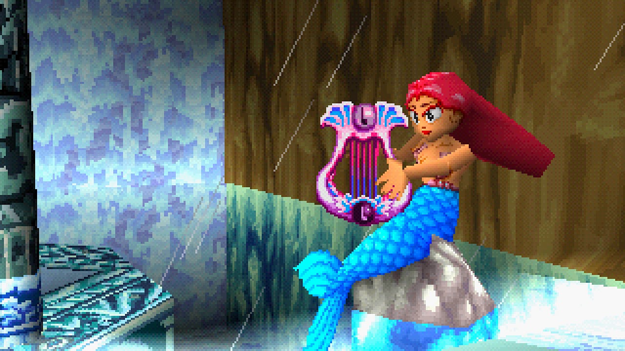 Tomba! WA OST - 26 The Mermaid's Harp （魚のハープ）