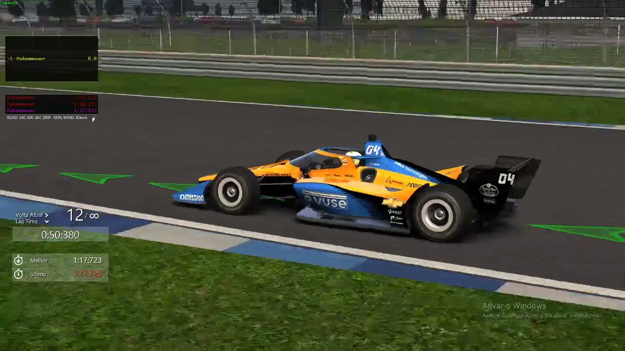 Assetto Corsa - Formula Americas - Indi GP (McLaren)