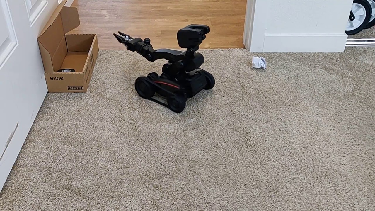 Nabot AI autonomously collects small objects