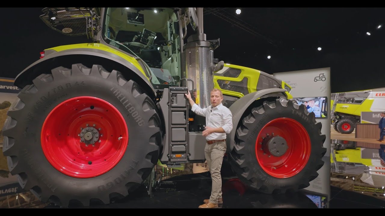 CLAAS AXION 9 očima Václava Němce