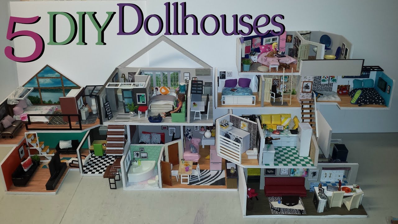 5 DIY Dollhouses
