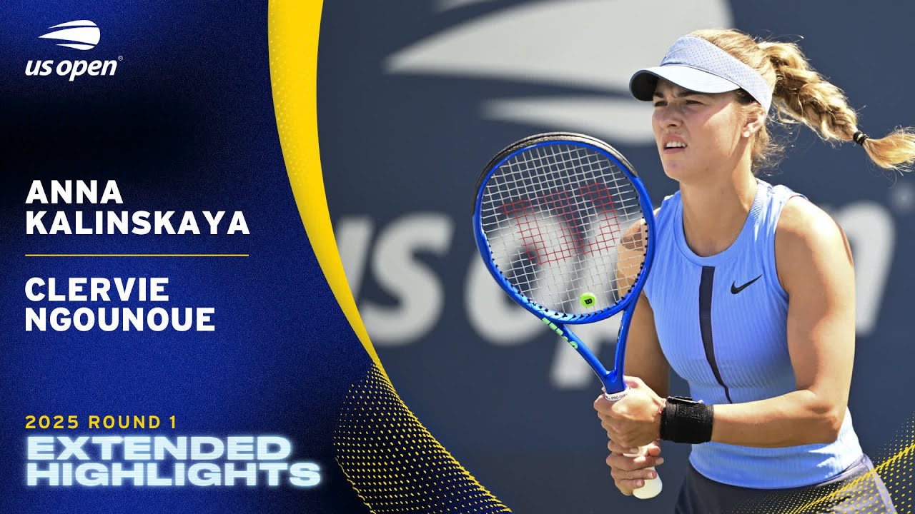 Anna Kalinskaya vs. Clervie Ngounoue Extended Highlights | 2025 US Open Round 1