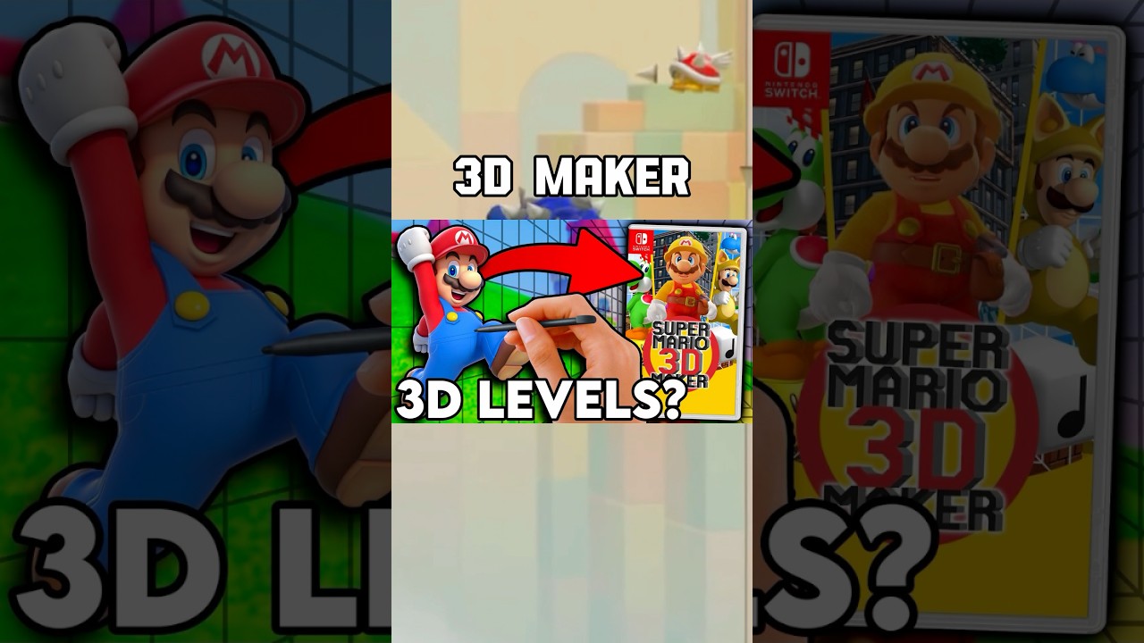 SUPER MARIO MAKER 3 MUST NEEDS!!! #nintendo
