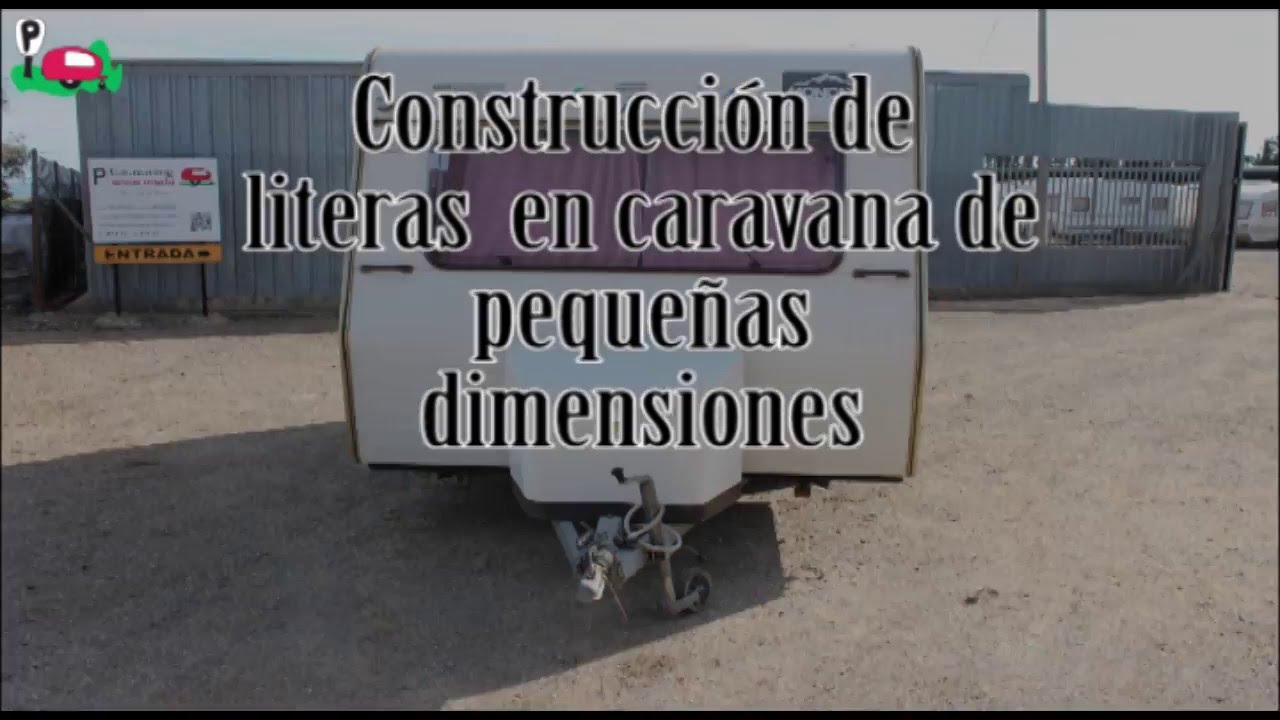 Poner literas en caravana pequeña