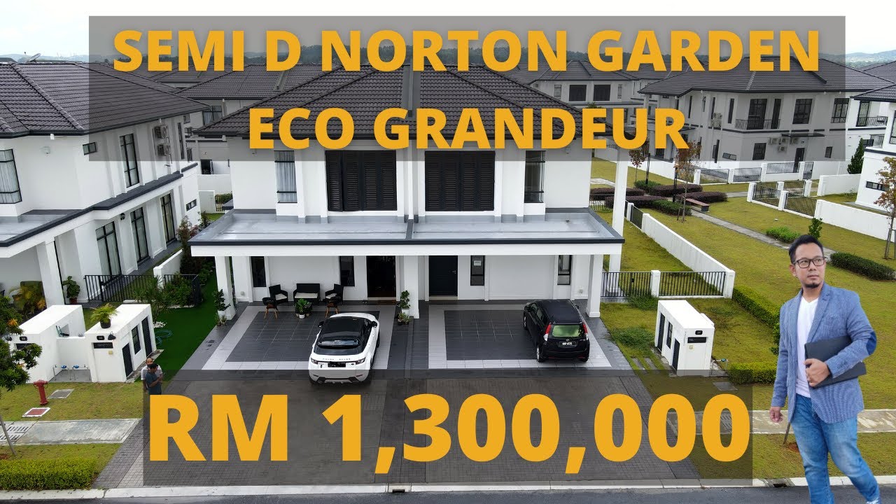 #semidetached #ecoworld #luxury Semi Detached Norton Garden | Eco Grandeur Puncak Alam | Facing Open