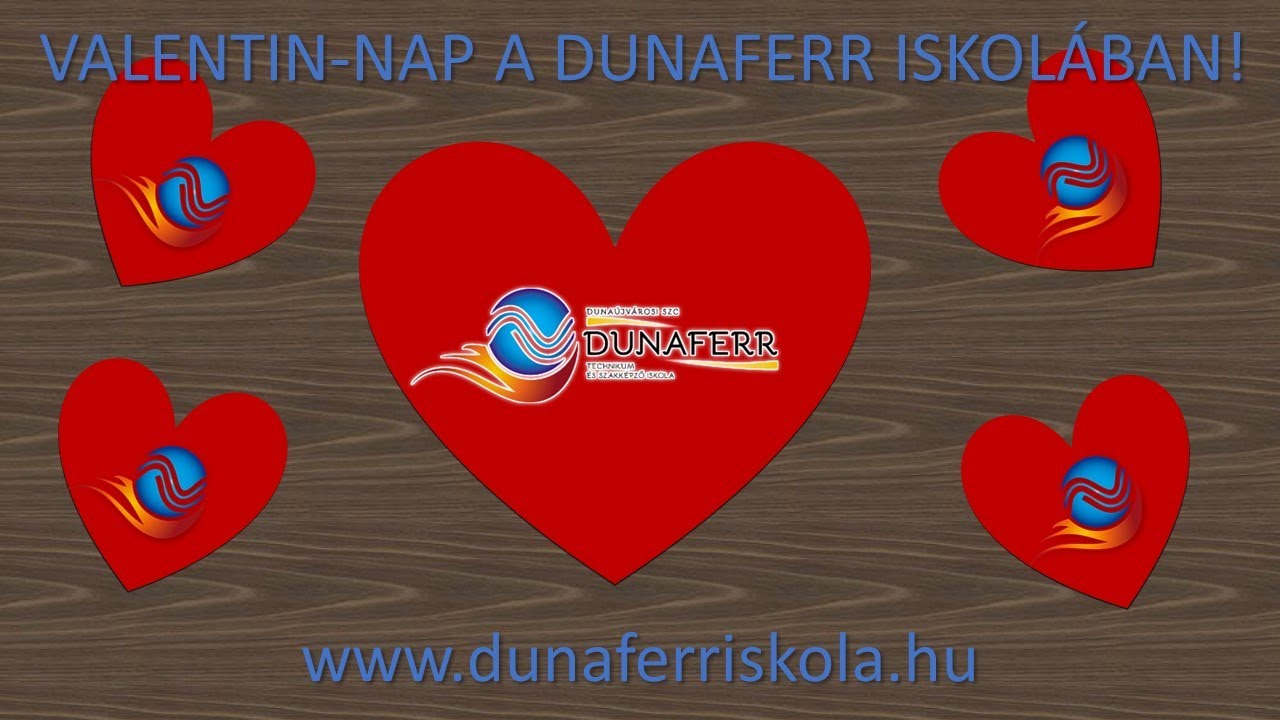 Valentin-nap a Dunaferr Iskol&aacute;ban.