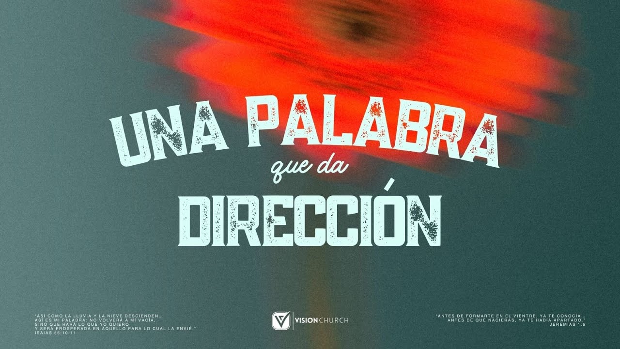 Un Palabra Que Da Dirección